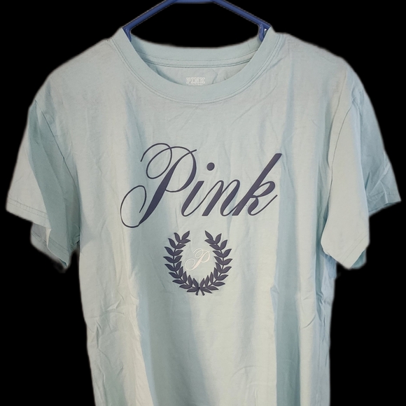 Pink- Vicroria Secret- Opal Blue- Sweatshirt/Sweatpants/Shirt Bundle - Picture 2 of 6